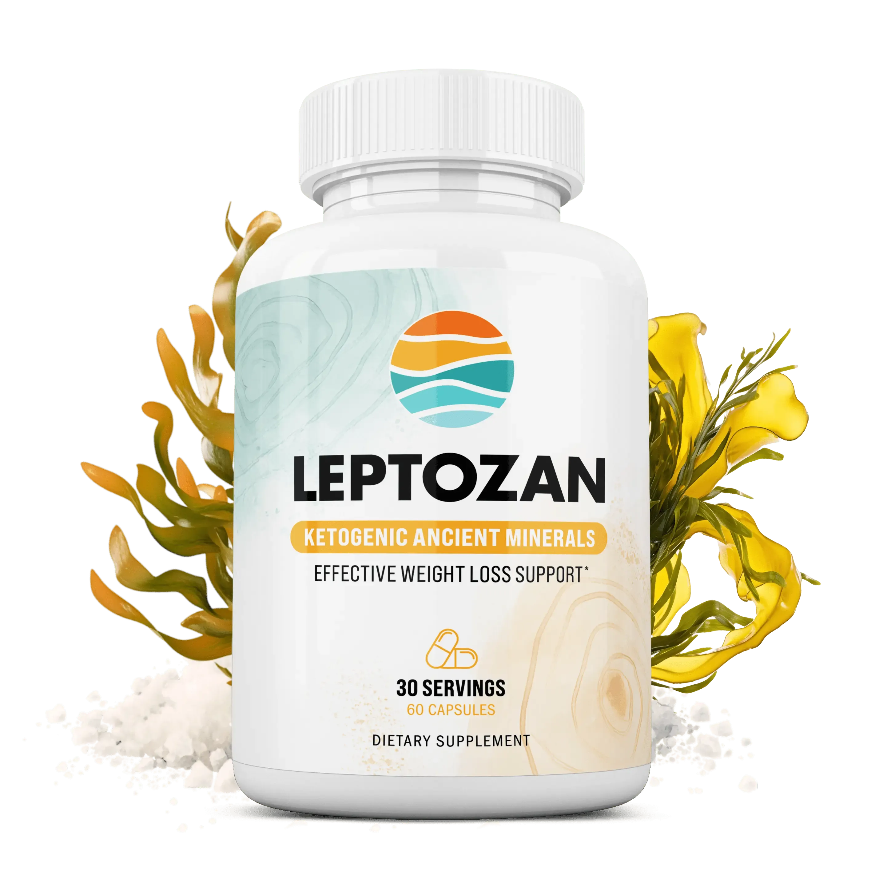 Leptozan weight management supplement bottle